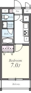 インペリアル弦巻の間取り画像