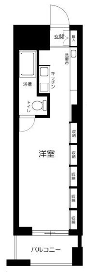 ライオンズマンション平河町の間取り画像