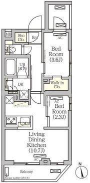 ARKMARK南品川の間取り画像
