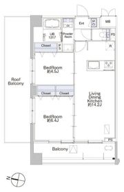 プロシード池上の間取り画像