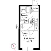 ルーム馬込の間取り画像