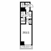 スパシエ日本橋エセンザの間取り画像