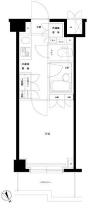 ルーブル目黒不動前の間取り画像