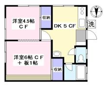 西池袋ハイツの間取り画像