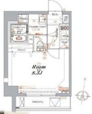 メイクスデザイン住吉の間取り画像