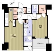 シティタワー麻布十番の間取り画像