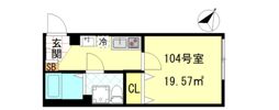 CFジオーレ川崎アネックスの間取り画像