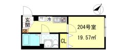 CFジオーレ川崎アネックスの間取り画像