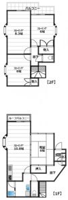 大字松山1951番貸家の間取り画像