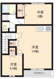 エミリーハウスの間取り画像