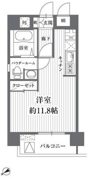 HF浅草橋レジデンスの間取り画像