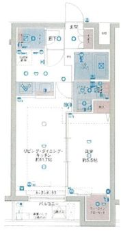 ジェノヴィア東向島スカイガーデンの間取り画像