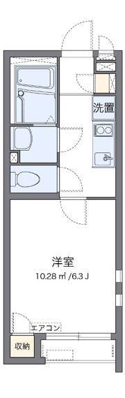 クレイノメゾン ドゥ シェルの間取り画像