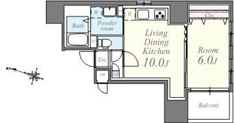 エクセレント 1の間取り画像