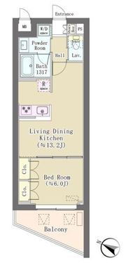 バルム下馬の間取り画像