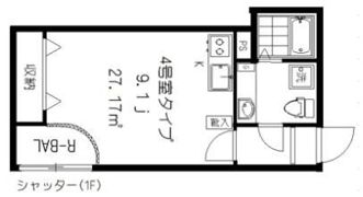 フォセット上北沢の間取り画像