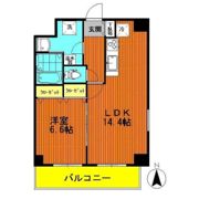 アクシーズタワー浦和岸町Ⅱの間取り画像