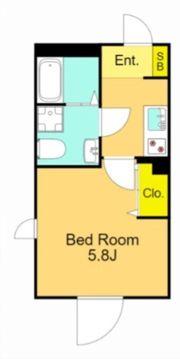 グランヴィル西大井の間取り画像