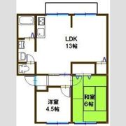 カサベルデ南山Ⅰの間取り画像
