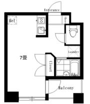 シンシア銀座EASTの間取り画像