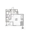 シーズンフラッツ新御徒町の間取り画像
