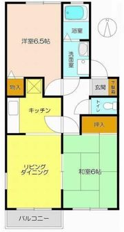 シャルマンAの間取り画像