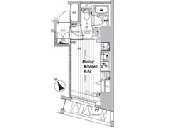 メイクスデザイン品川戸越の間取り画像
