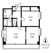 プルミエール清州の間取り画像