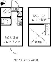 ティ・アーモマーメイドの間取り画像