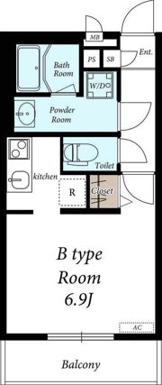 リブリ・リトルズ豊洲の間取り画像