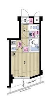 トーシンフェニックス都立大学 （禁煙）の間取り画像