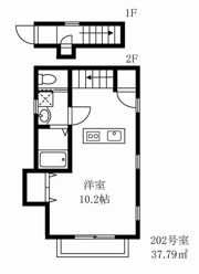S・FLAT大井の間取り画像