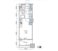 パークキューブ亀戸の間取り画像