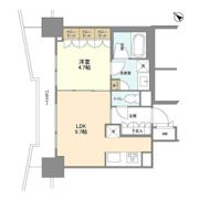 LaSante五反田の間取り画像