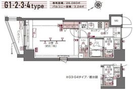 ZOOM白金高輪の間取り画像