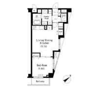 パークキューブ学芸大学の間取り画像