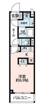 プレール・ドゥーク学芸大学Ⅱの間取り画像