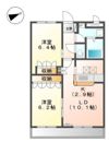 アベニール中島の間取り画像