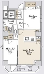ミリアレジデンス浅草橋Ⅲの間取り画像
