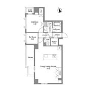 ENetial代官山の間取り画像