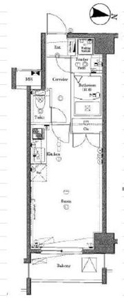 ミルーム中落合の間取り画像