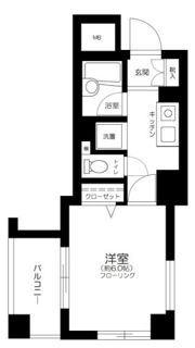 メインステージ護国寺Ⅱの間取り画像