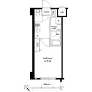 ハーモニーレジデンス門前仲町の間取り画像