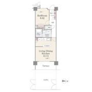 フェールメゾン西大島の間取り画像