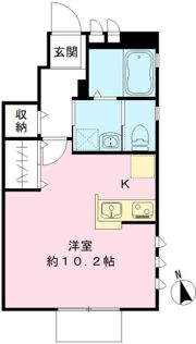 モーディッシュ等々力の間取り画像