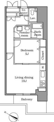 レジディア中延の間取り画像