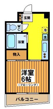 メゾンドボンシャンスの間取り画像