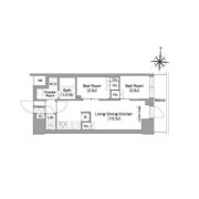 コンフォリア・リヴ南品川の間取り画像