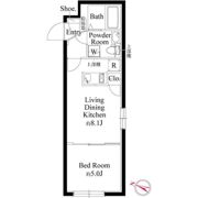 タスキsmart西大井の間取り画像