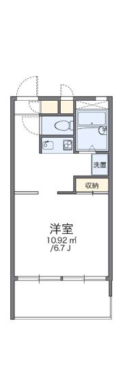 レオパレスPreferenteの間取り画像